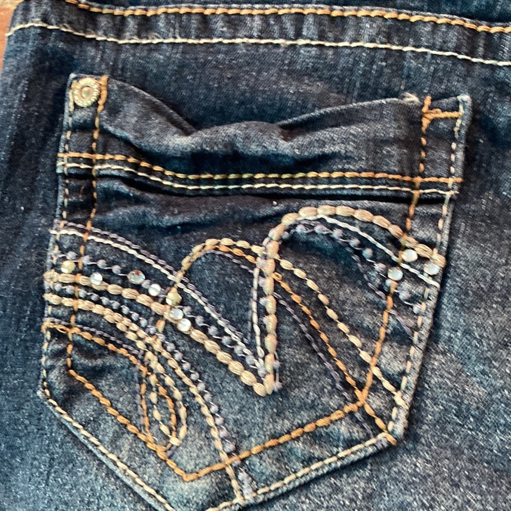 Wallflower JEANS Blue DENIM Jeans
shorts S - Picture 8 of 12